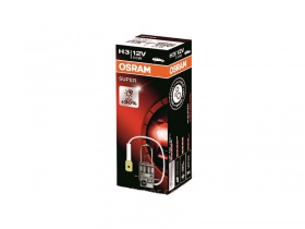 Галогеновая лампа Osram H3 12V 55W PK22s SUPER+30% (64151 SUP) - "Модная Тачка" магазин автоэлектроники