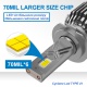 Комплект автомобильных светодиодных LED ламп CYCLONE 9007 H/L 5700K type 41, 2 шт