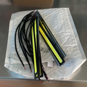 LED модуль 12V COB White черный корпус - "Модная Тачка" магазин автоэлектроники