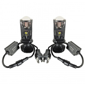 Комплект автомобильных светодиодных Bi-LED ламп-линз Y6D H4 35/45W (2 шт)