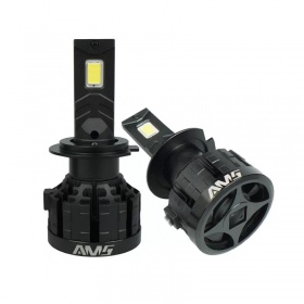 Комплект автомобильных светодиодных LED ламп AMS ULTIMATE POWER-F H7 5500K Canbus, 2 шт - "Модная Тачка" магазин автоэлектроники