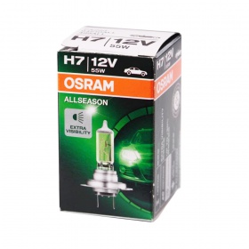 Галогеновая лампа Osram H7 12V 55W PX26d  ALL  (всесезонная) (64210 ALL)