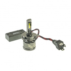 Комплект автомобильных светодиодных LED ламп CYCLONE H4 H/L 6000K type 40 v2, 2 шт