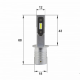 Комплект автомобильных светодиодных LED ламп SHO-ME F3 H1 6500K 20W (2 шт.)