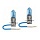 Галогеновые лампы Philips H3 24V 70W PK22S MASTER DUTY BLUE VISION (Set-2 pcs) (13336MD BV-S2) - "Модная Тачка" магазин автоэлектроники