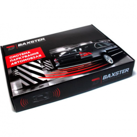 Парковочный радар (парктроник) BAXSTER PS-418-02 серебро