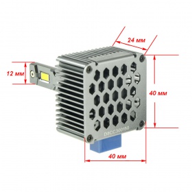 Комплект автомобильных светодиодных LED лампы DECKER PL-04 D8 6K, 2 шт