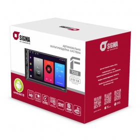 Автомагнитола мультимедиа Sigma F7232 ANDROID 10 2/32Gb
