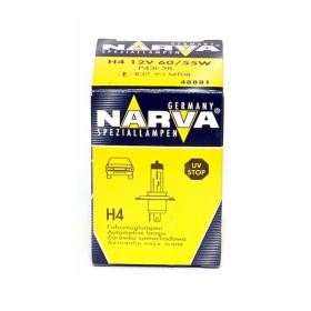 Галогеновая лампа Narva H4 12V 60/55W P45t (48881)