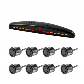 Парктроник CYCLONE SV-8M black - "Модная Тачка" магазин автоэлектроники