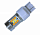 LED лампа 7443 21 SMD (2835)  лінза 12V dual color White/Yellow (74237) - "Модная Тачка" магазин автоэлектроники