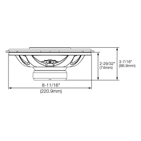 Автоакустика JBL Stage 9603E