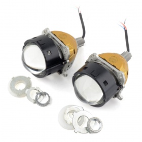 Комплект автомобильных светодиодных Bi-LED линз AMS ULTIMATE U2 3.0" F/R (2 шт)