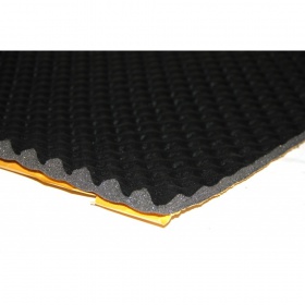 Шумоизоляция Audio-System SW Foam Wave 15 Black PU (1,0х0,5)