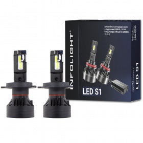 LED лампы Infolight S1 H4 50W