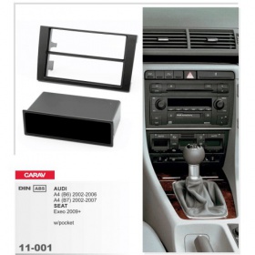 Рамка переходная CARAV 11-001 2/1-din (арт. 4021) - "Модная Тачка" магазин автоэлектроники