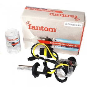 Лампа ксенон FANTOM FT Bulb H7, 6000K, 35W - "Модная Тачка" магазин автоэлектроники