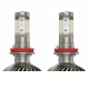 Комплект светодиодных LED автоламп Philips LED FOG H8/H11/H16 X-treme Ultion+250% (11366XUWX2)