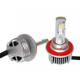 LED лампы Qline Hight V H13 Hi/Low 6000K (2 шт) - "Модная Тачка" магазин автоэлектроники