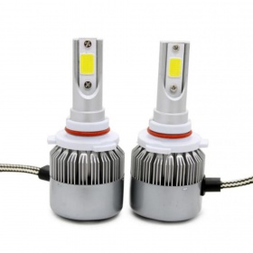 Комплект автомобильных светодиодных LED ламп C6 HB4/9006 COB 36W/3800Lm (6000K) - "Модная Тачка" магазин автоэлектроники