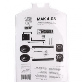 Комплект проводов для усилителя MYSTERY MAK 4.08