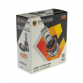 LED лампы CYCLONE H11 6000K TYPE 28