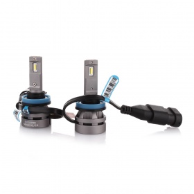 Комплект автомобильных светодиодных LED ламп CYCLONE H11 5000K 5100LM TYPE 27s, 2 шт