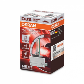Лампа ксенон OSRAM Night Breaker Laser +200% D3S (66340XNL)