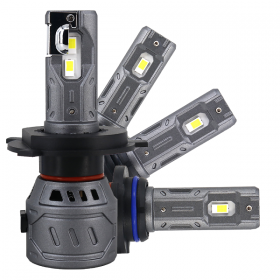 Комплект автомобильных светодиодных LED ламп DriveX ME-04 H4 H/L 5000K LED, 2 шт - "Модная Тачка" магазин автоэлектроники