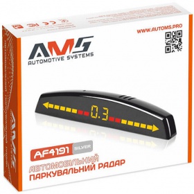 Парковочный радар AMS AF4191 Silver