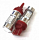 LED лампа 7443 21 SMD (2835)  лінза 12V RED (74166) - "Модная Тачка" магазин автоэлектроники