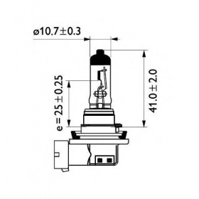 Галогеновая лампа Philips H11 24V 70W PGJ19-2 MASTER DUTY (24362MD)