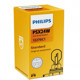 Лампа Philips PSX24W 12V 24W PG20/7 (Логан) (12276) - "Модная Тачка" магазин автоэлектроники