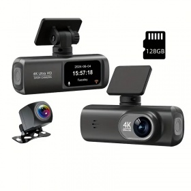 Видеорегистратор Wi-fi 4K Ultra V22 на 2 камери - "Модная Тачка" магазин автоэлектроники