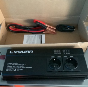 Инвертор lvyuan 12/220v 4USB 2,6kW (max) /1,3kW (номинал) - "Модная Тачка" магазин автоэлектроники
