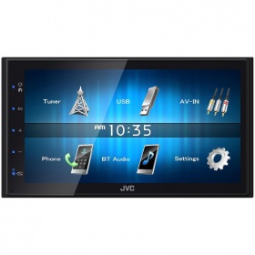 Автомагнитола мультимедиа JVC KW-M24BT - "Модная Тачка" магазин автоэлектроники